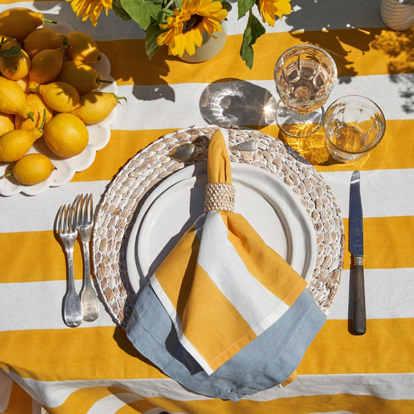 Couleur Nature | St. Tropez Napkins, Yellow
