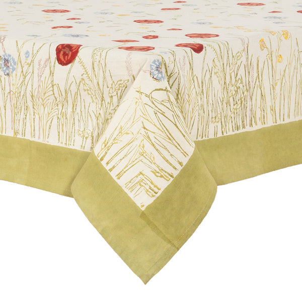 Couleur Nature | 71" x 71" Springfields Multi French Tablecloth