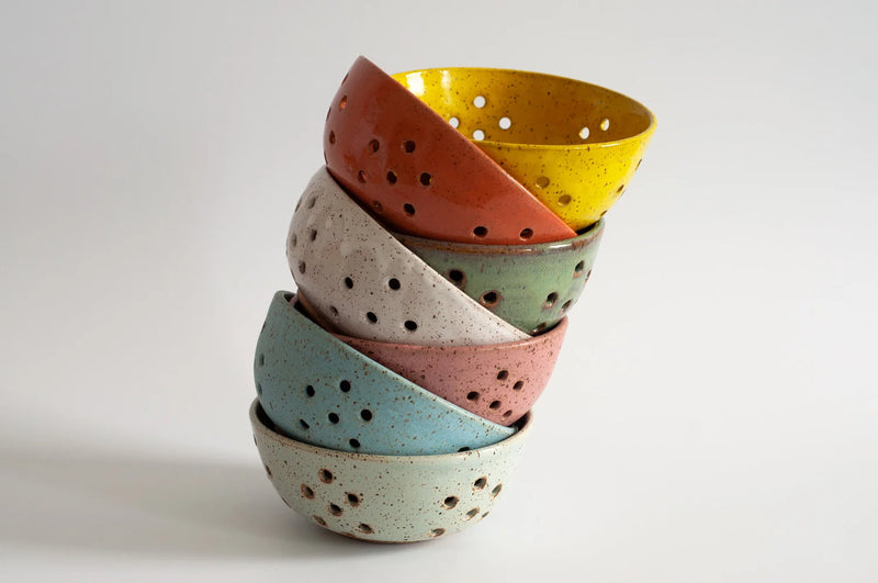 RachaelPots | Small Berry Bowl With Dish, Yellow