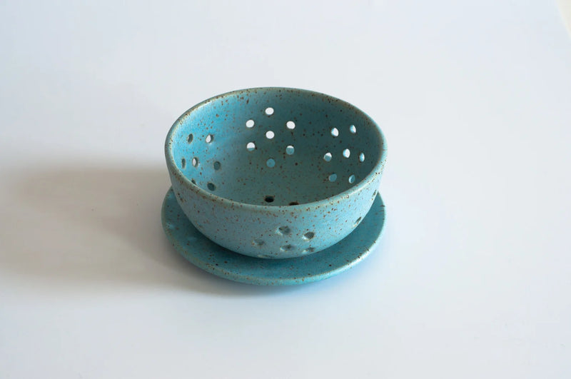 RachaelPots | Small Berry Bowl With Dish, Yellow