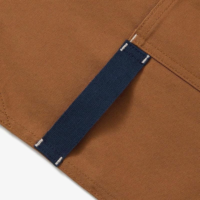 Hedley & Bennett | All Day Crossback Apron features practical crossback straps, utility loop, and pockets, ideal for culinary enthusiasts seeking durable, stylish kitchen wear.