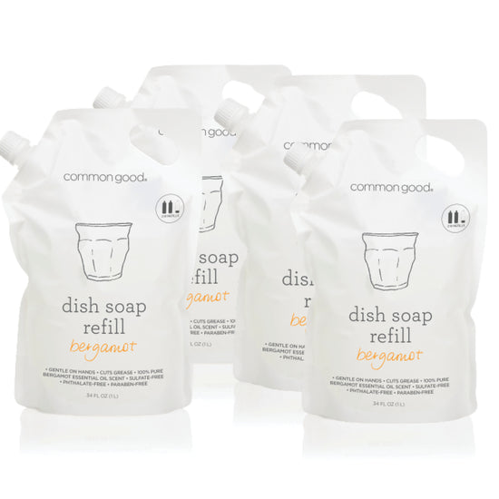 Common Good | Dish Soap Refill Pouch, Bergamot