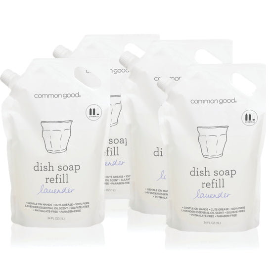 Common Good | Dish Soap Refill Pouch, Bergamot