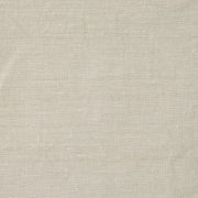 Close-up of Caravan Home 21 x 21 Stone Everyday Napkins, showcasing the linen's rich texture and mitered corners, highlighting its refined craftsmanship.