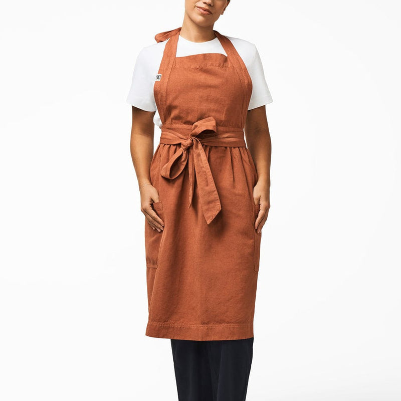 Hedley & Bennett | Pinafore Apron, Eggshell