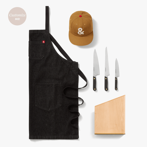 Hedley & Bennett | All Day Crossback Aprons - Midnight Blue