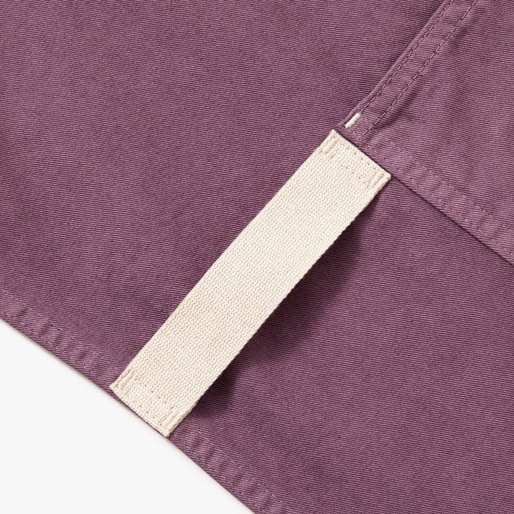Hedley & Bennett Essential Apron, Lavender Purple — apron detail
