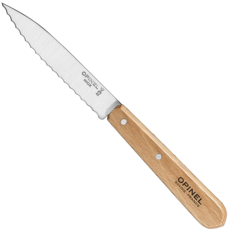 Opinel | Essential Small Serrated Knife, Red
