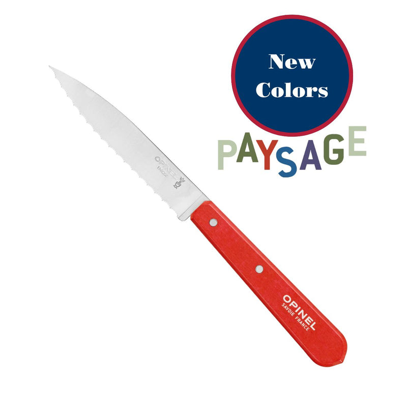 Opinel | Essential Serrated Knife, Skyblue