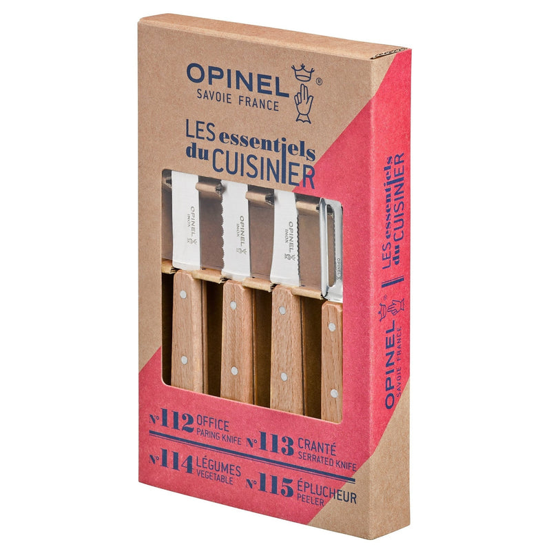 Opinel | Essential Small Kitchen Knife Sets, Fifties