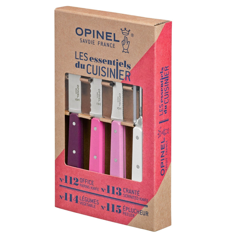 Opinel | Essential Small Kitchen Knife Sets, Fifties