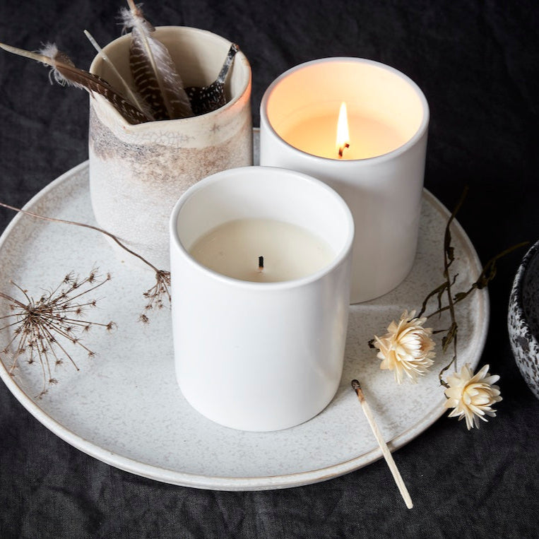 The Floral Society | Soy Wax Candle, No. 2 Hemp Flower + Citron