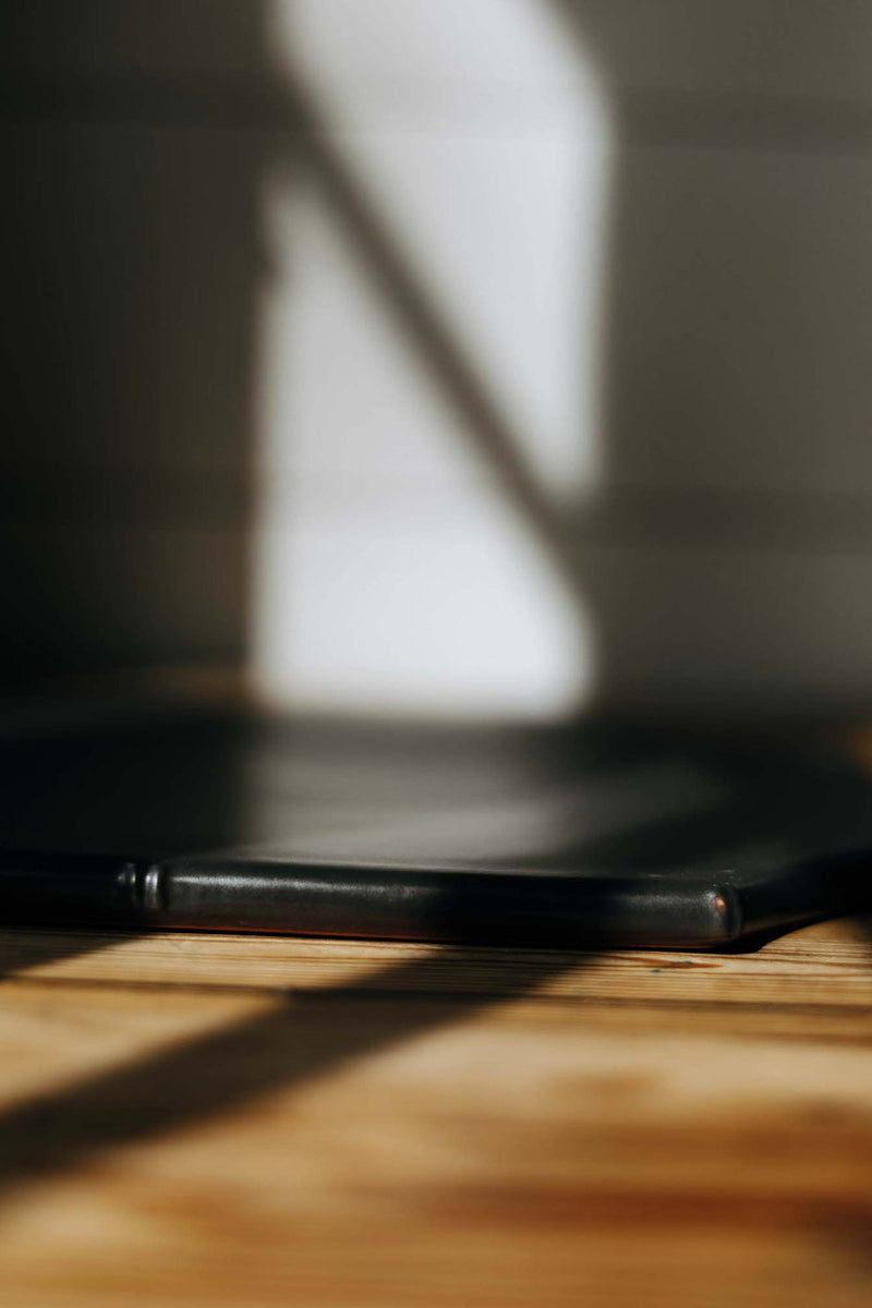 Provvista Designs | Sollevare Charger, Sarah Slate Matte