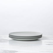 Fable New York | Bamboo Plates & Dinnerware - Salad Plate (Set of 4) - Glass Slipper, stacked on marble, highlighting eco-friendly bamboo composition and stylish design.