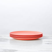 Fable New York Bamboo Plates & Dinnerware - Salad Plate Set of 4, showcasing eco-friendly, durable bamboo fiber material, ideal for stylish, sustainable dining.