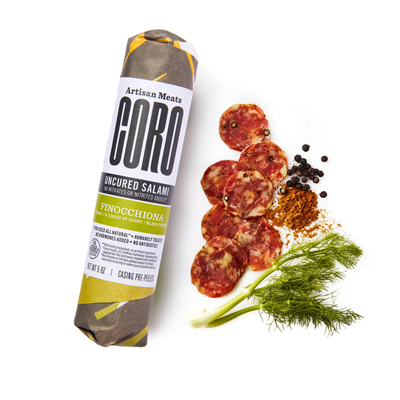 Coro Foods | Finocchiona, Uncured Piccolo