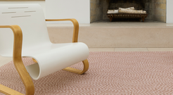 Chilewich | Heathered Shag Mats - Blush - 18" x 28"