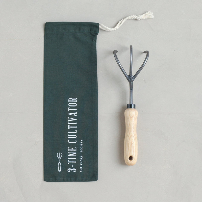 The Floral Society | Garden Tools, 3 Tine Cultivator
