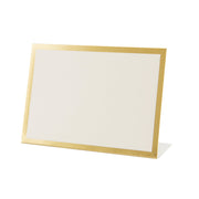 Hester & Cook | Frame Place Card - Gold, ideal for personalizing events and organizing buffets, aligning with Athens Cooks' curated kitchen and dining accessories.