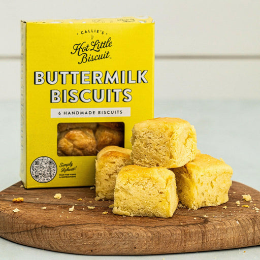 Callie's Hot Little Biscuit | Frozen Biscuits - Charleston Buttermilk Biscuits, featuring handmade, buttery biscuits with a tender texture, ideal for versatile meal pairings.