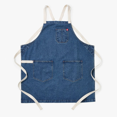 Hedley & Bennett | All Day Crossback Aprons - Midnight Blue