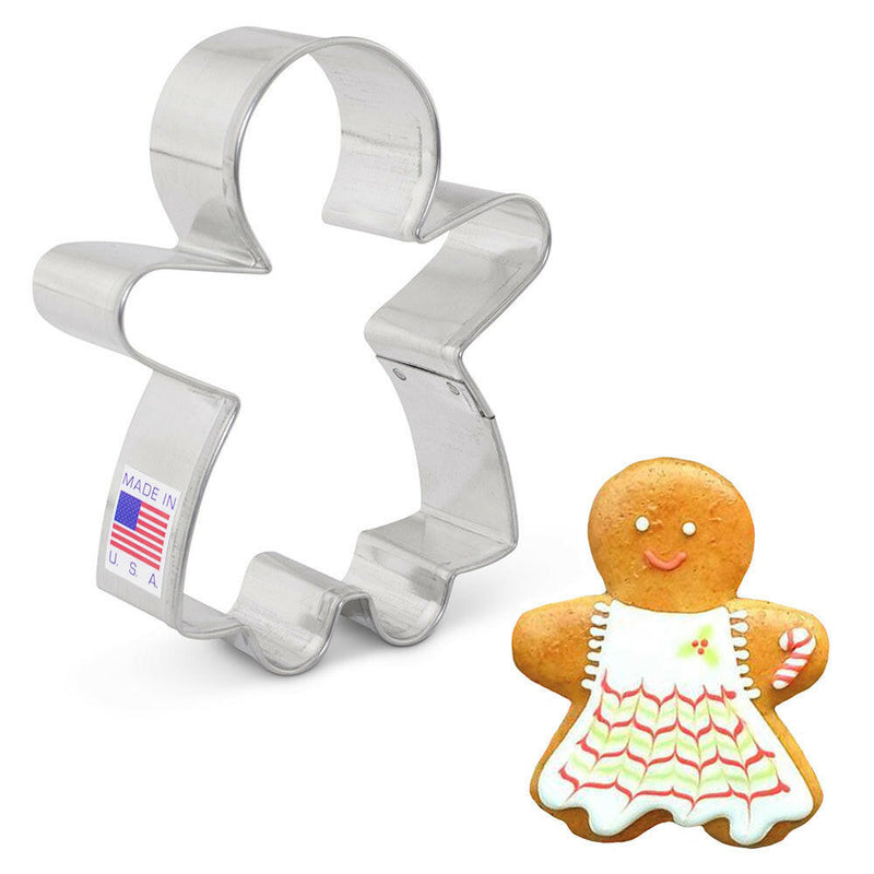 Ann Clark | Holiday Cookie Cutters - Star-3.5 alongside a star-shaped cookie, showcasing quality craftsmanship for creative baking.
