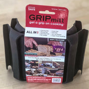 WOW GEAR | Gripmitt - Green, versatile silicone cooking mitt for safe handling of hot and cold foods, ideal for kitchen and grill use.