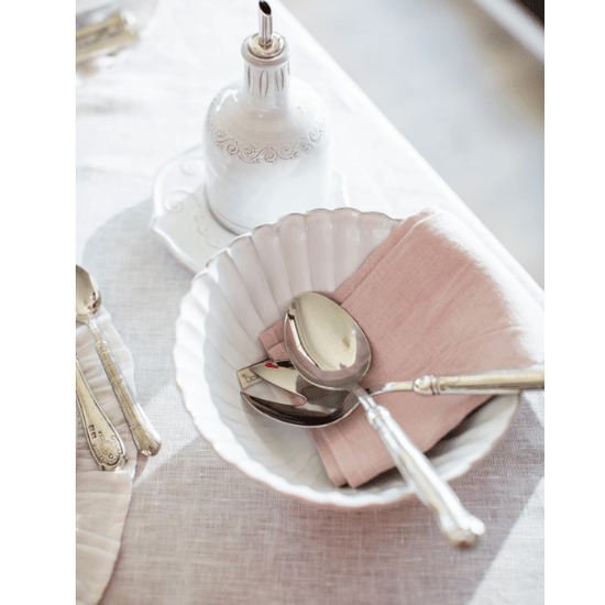 Arte Italica & Crown Linen Designs | Hotel Collection Salad Servers