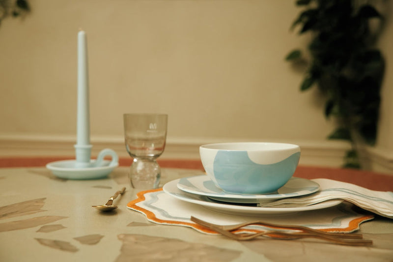 Misette | The Forme Wax Candlestick, Camel