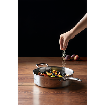 Heritage Steel | Titanium Series 4 Quart Sauté with Lid