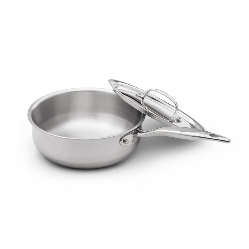 Heritage Steel | Titanium Series 3 Quart Saucier with Lid