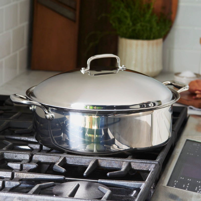 Heritage Steel | Titanium Series 8 Quart Rondeau with Lid