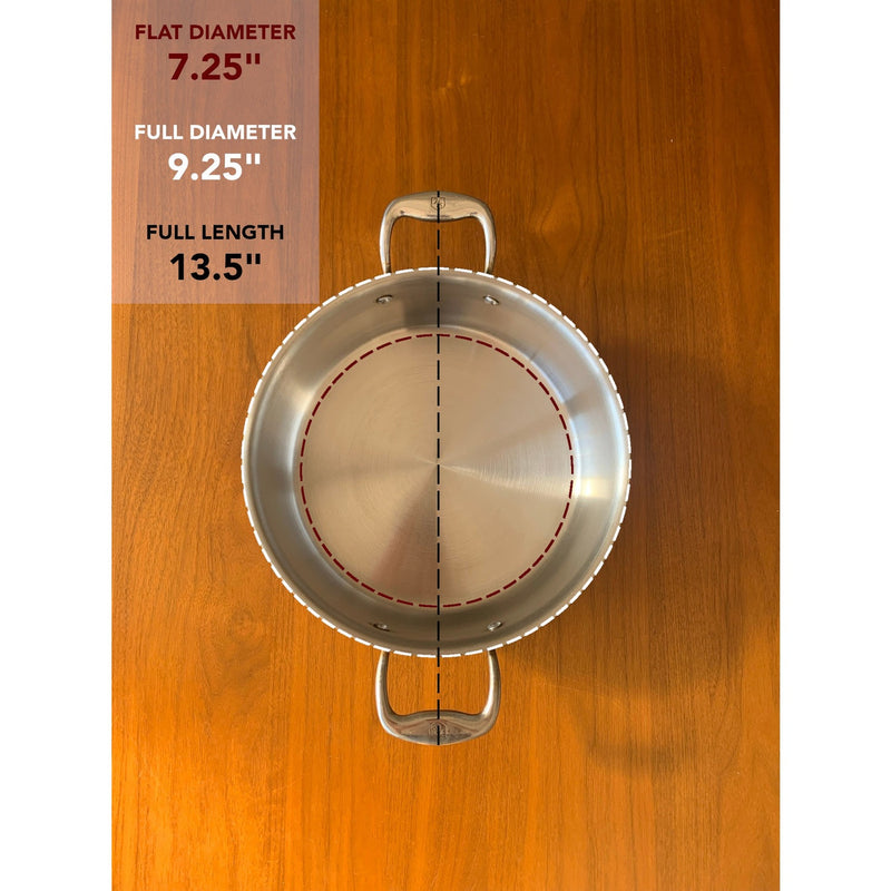Heritage Steel | Titanium Series 5 Quart Stock Pots with Lid