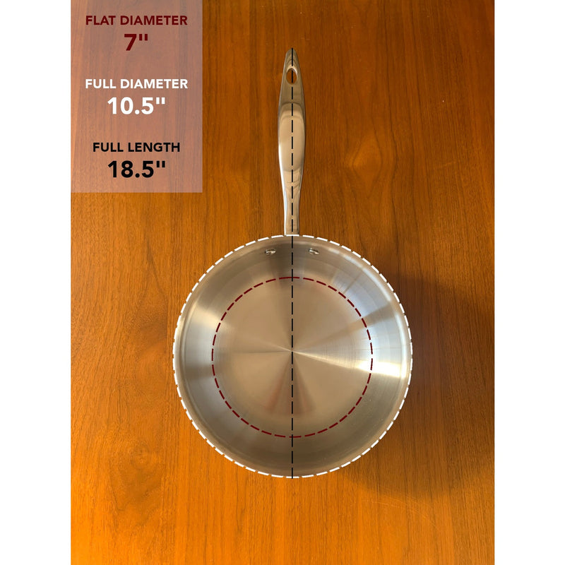 Heritage Steel | Titanium Series 10.5" Fry Pan