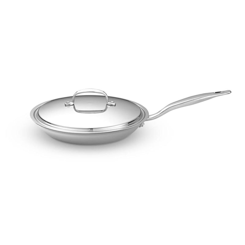 Heritage Steel | Titanium Series Fry Pan with Lid, 10.5 inches
