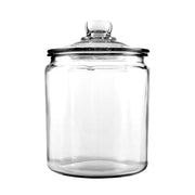 Anchor Hocking | Heritage Hill Glass Jars - 1 Gallon, featuring a wide mouth and oversized knob, ideal for pantry storage and easy access.