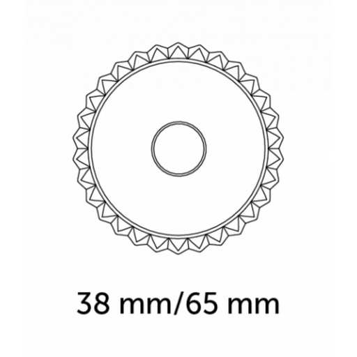 Marcato | Heritage Line Ravioli Stamps - Flower, featuring an anodized aluminum body and Canaletto Walnut handles, ideal for crafting perfect ravioli with ease.