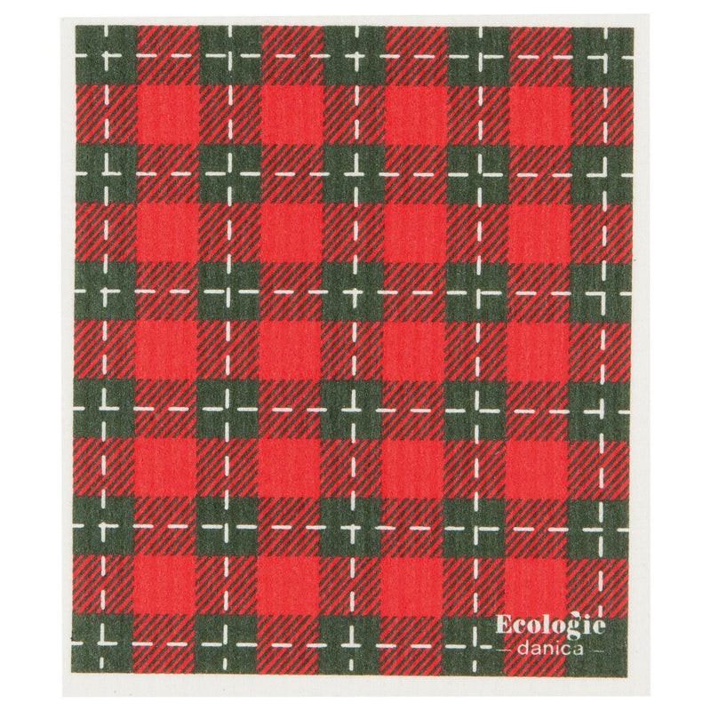 Ecologie | Holiday Swedish Sponge Cloths - Santa Paws, compact and eco-friendly, ideal for cleaning tasks, sourced from Sweden, and perfect for sustainable kitchen use.