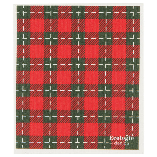 Ecologie | Holiday Swedish Sponge Cloths - Santa Paws, compact and eco-friendly, ideal for cleaning tasks, sourced from Sweden, and perfect for sustainable kitchen use.