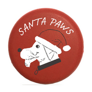 CapaBunga | Holiday Wine Caps - Santa Paws featuring a dog in a Santa hat, ideal for festive wine preservation.
