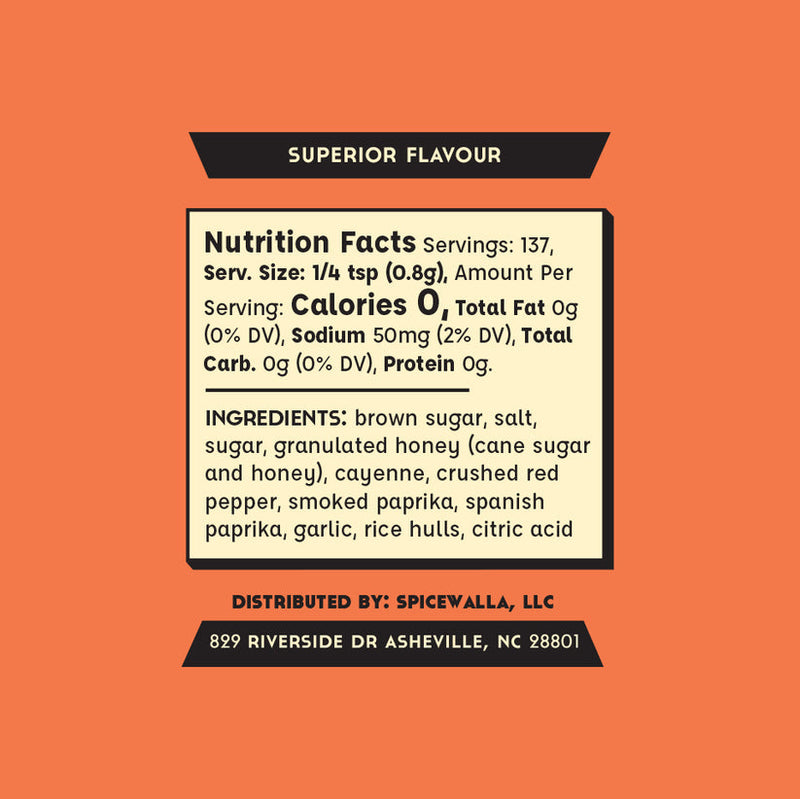 Spicewalla | Hot Honey BBQ Rub