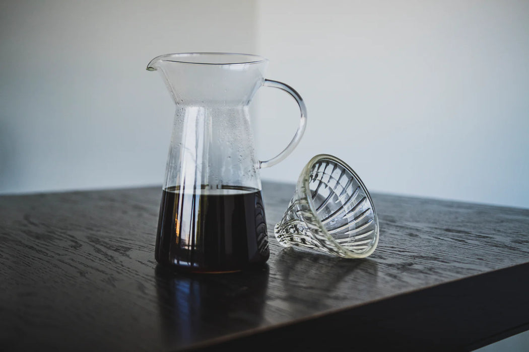 Hario | V60 Hot and Iced Glass Coffee Maker