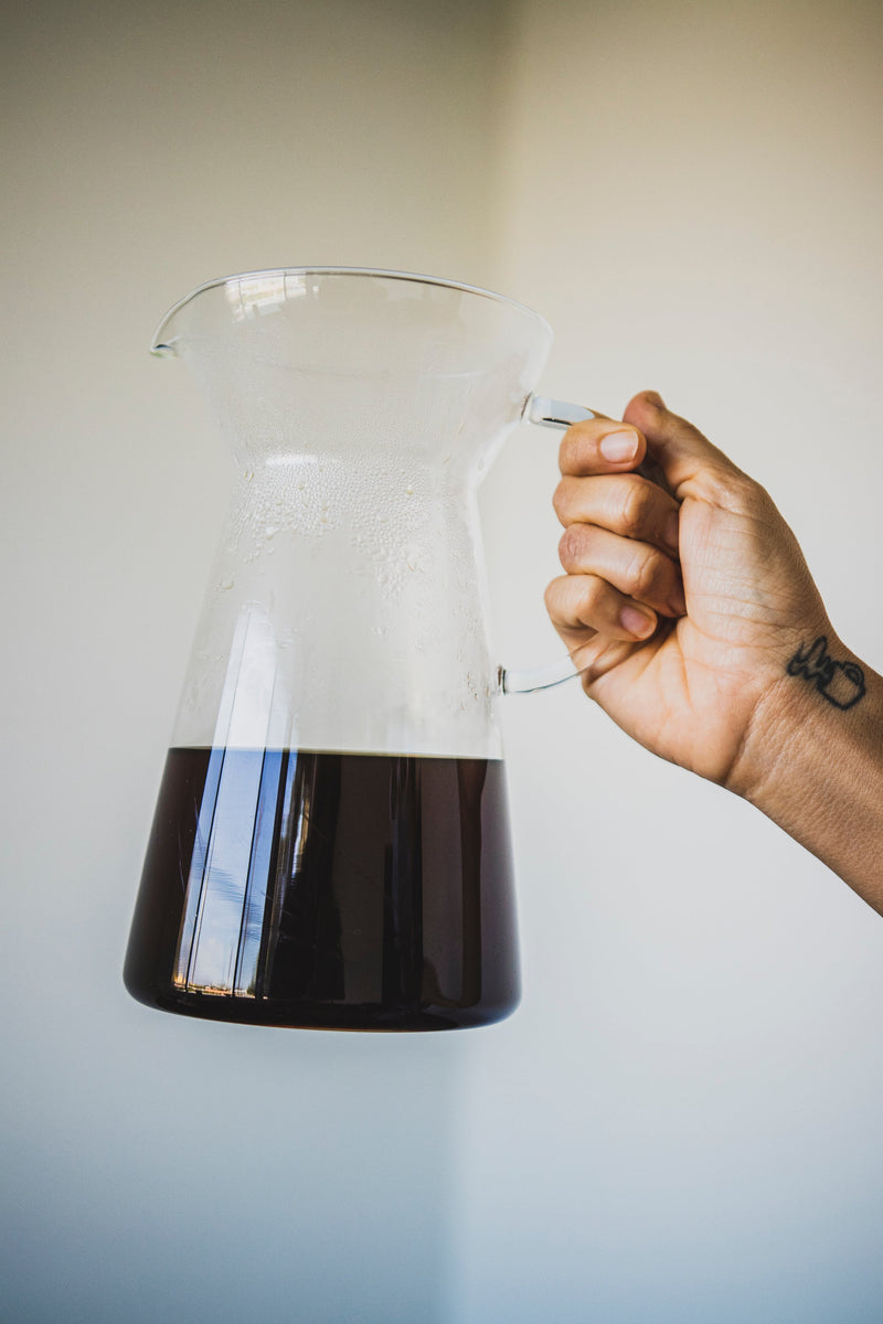 Hario | Hot and Iced Glass Coffee Maker