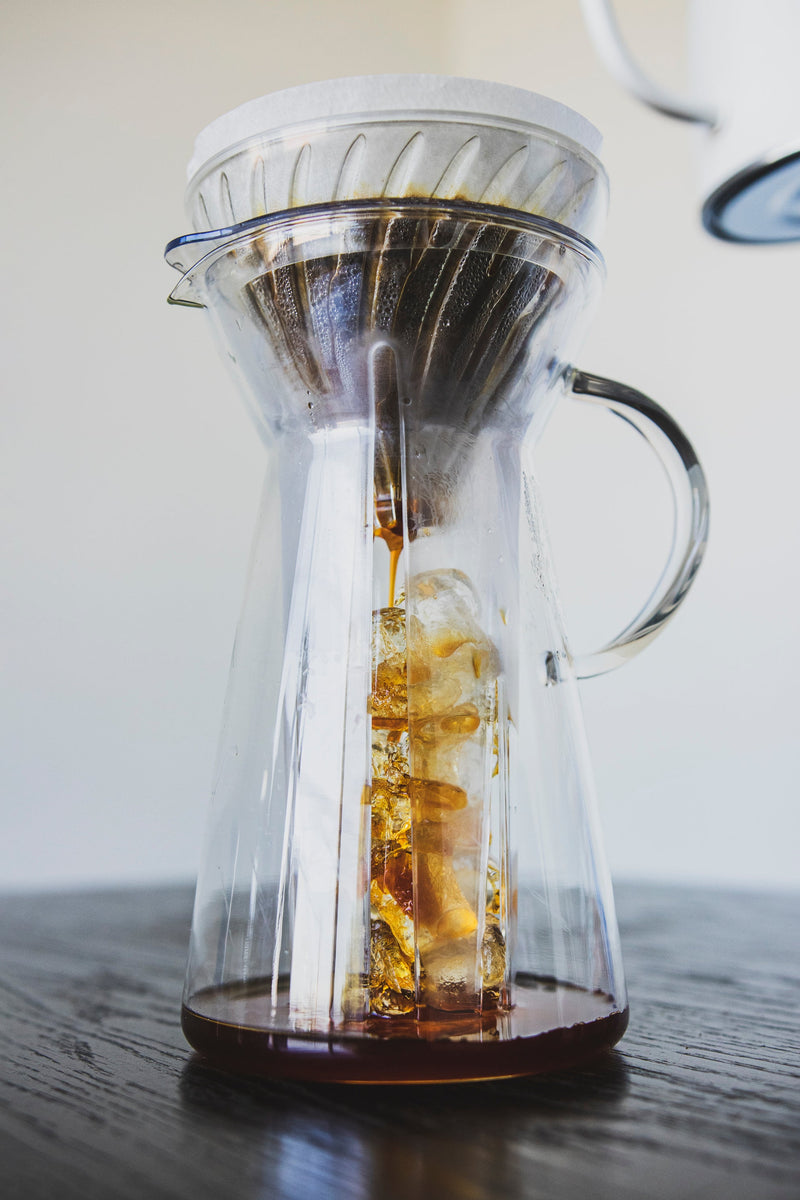 Hario | Hot and Iced Glass Coffee Maker