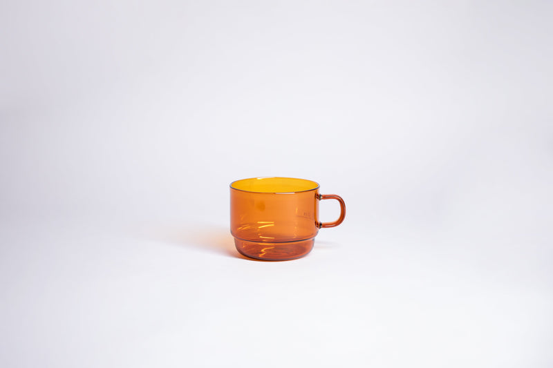 Hario | Glass Stackable Mug 300ml Grey