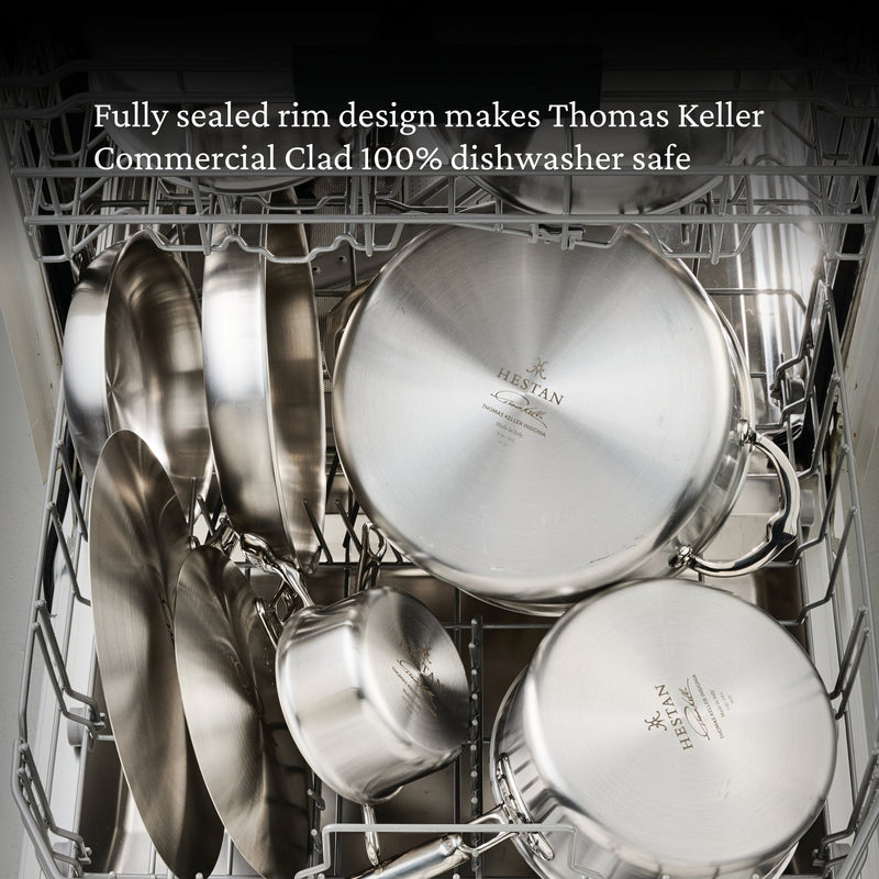 Hestan | Commercial Clad Stainless Steel Universal Lids, 11 Inches