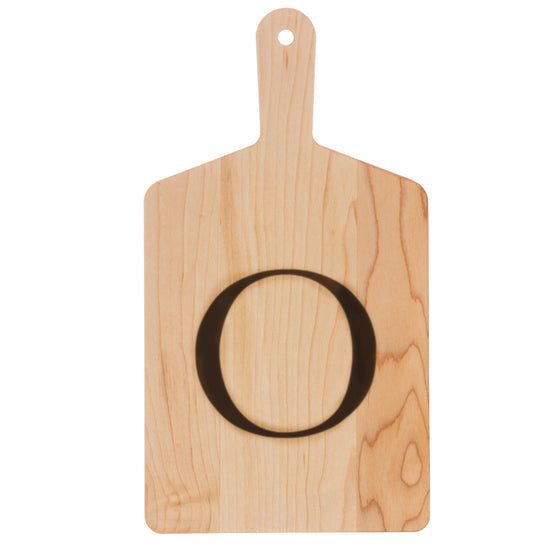 J.K. Adams | Monogrammed Maple Cheese Board, Letter N