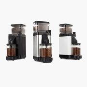 Moccamaster KM5 Burr Grinder with direct-drive motor and adjustable steel burrs for precise coffee grinding, featured in Athens Cooks' curated kitchen appliance collection.