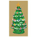 Hester & Cook | Vintage Christmas Tree Guest Napkin - Pack 16.