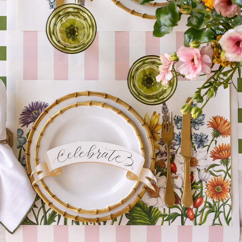 Hester & Cook | Classic Gold Banner Table Accent